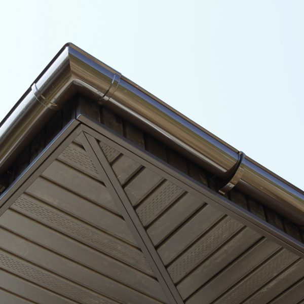 Заглушка воронки Premium, каштан