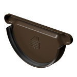 Заглушка желоба Stal Premium, каштан