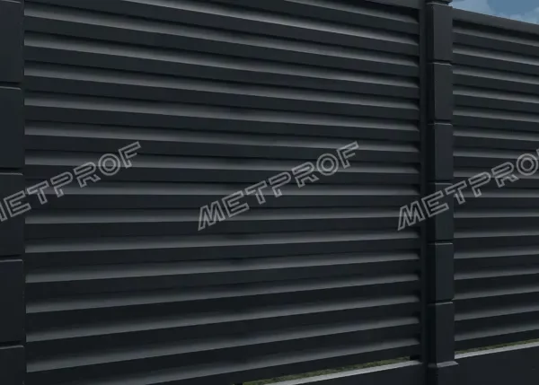 Забор жалюзи «Blackout»