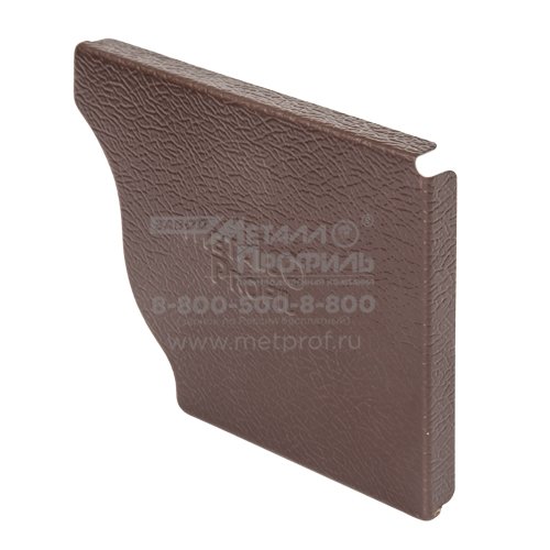 Заглушка желоба 120×86 левая