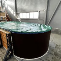 Тент защитный 7 х 3 м. овальный