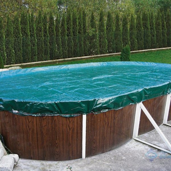 Тент защитный 5,49 Х 3,05 м.овальный