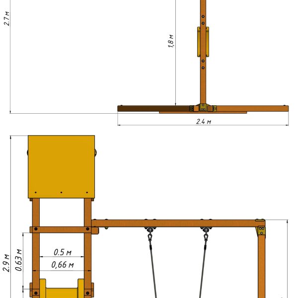 Спортивно-игровой комплекс MoyDvor ЗАМОК (10701 00)