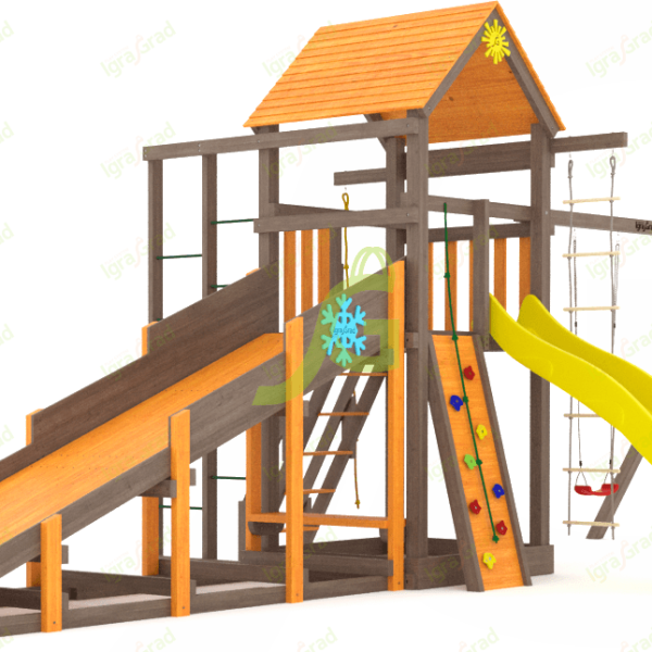 Всесезонная площадка IgraGrad С Fort с сеткой SF1