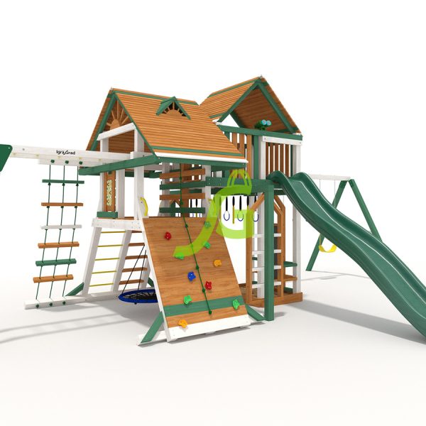 Детская площадка IgraGrad Крепость Фани Deluxe + мод.1