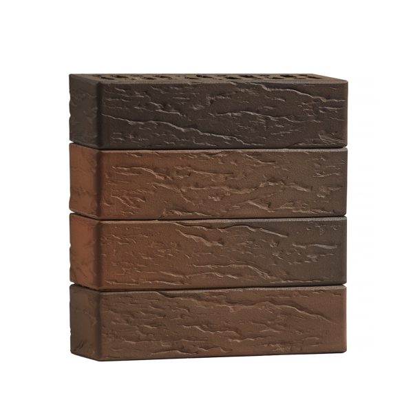 Кирпич VOLGABRICK КР-кл-пу 0.7 НФ 250х85х65 Флэш Руст №70 М250