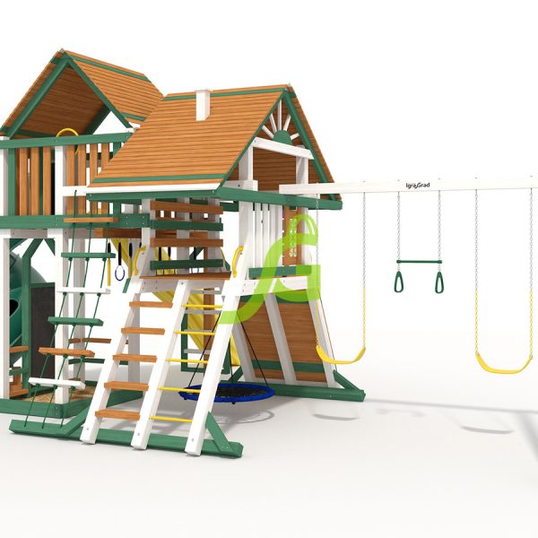 Детская площадка IgraGrad Крепость Фани Deluxe 3 мод.1
