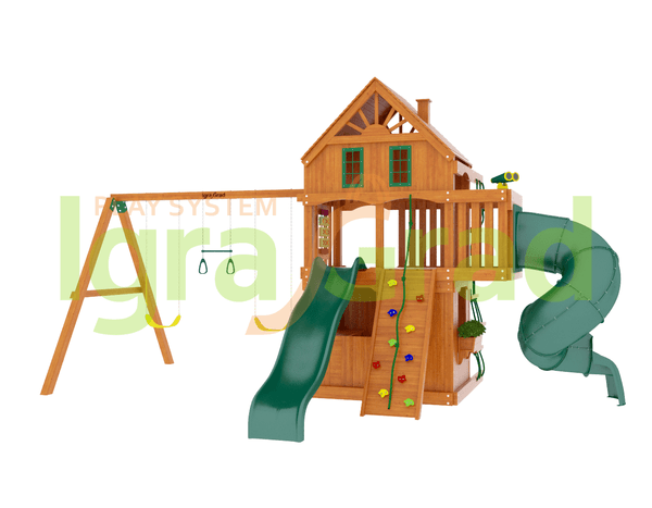 Детская площадка IgraGrad Шато 2 с трубой (Домик)