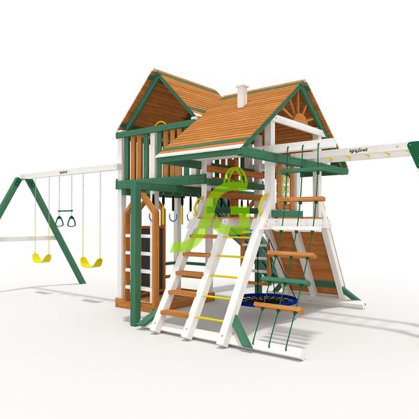 Детская площадка IgraGrad Крепость Фани Deluxe + мод.1