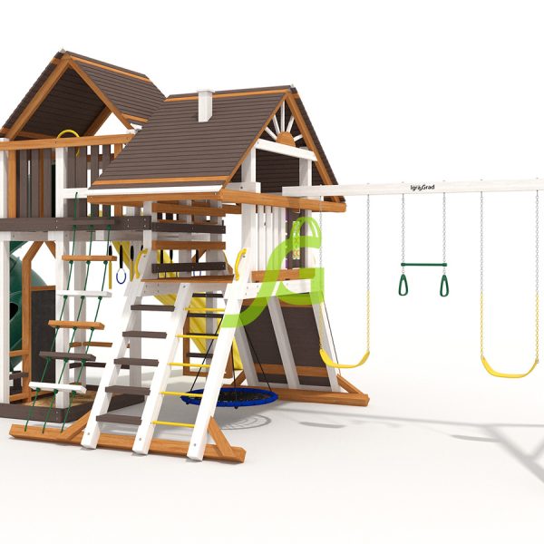 Детская площадка IgraGrad Крепость Фани Deluxe 3 мод.2