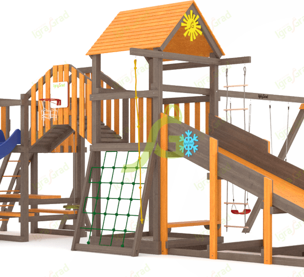 Всесезонная площадка IgraGrad С Мостик 1 SF3