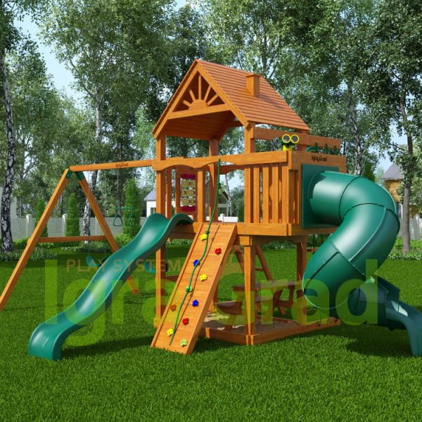 Детская площадка IgraGrad Шато с трубой (Дерево)