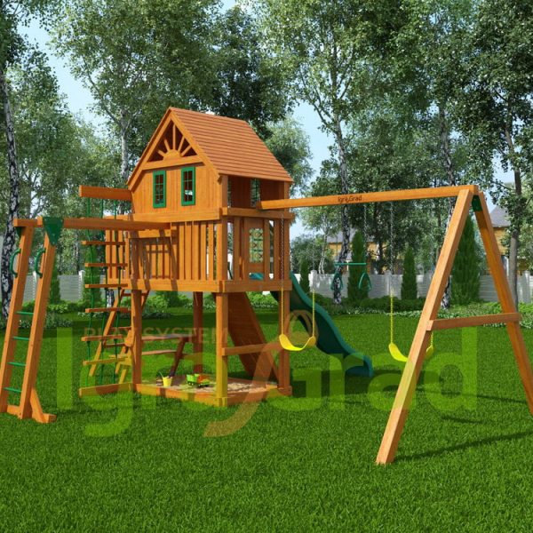 Детская площадка IgraGrad Шато с рукоходом (Домик)