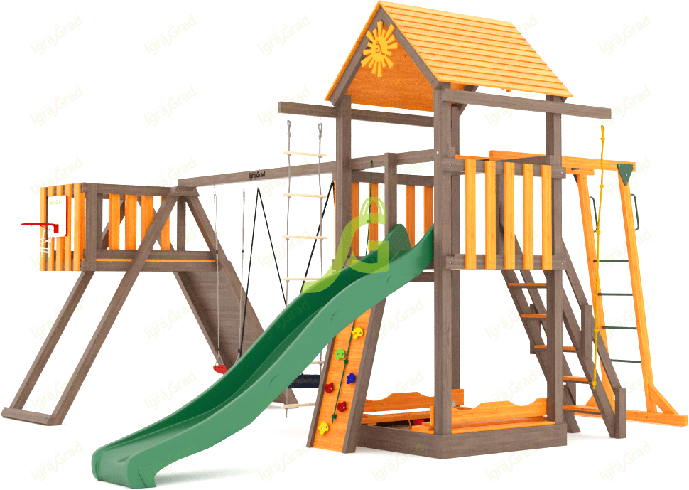 Детская площадка IgraGrad Панда Фани Gride мод.2 Детская площадка IgraGrad Панда Фани Gride мод.2