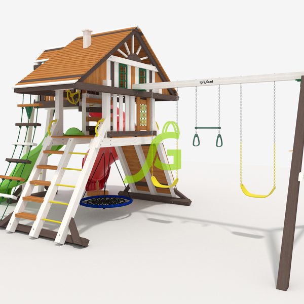 Детская площадка IgraGrad Крепость Фани Deluxe 2 мод.2