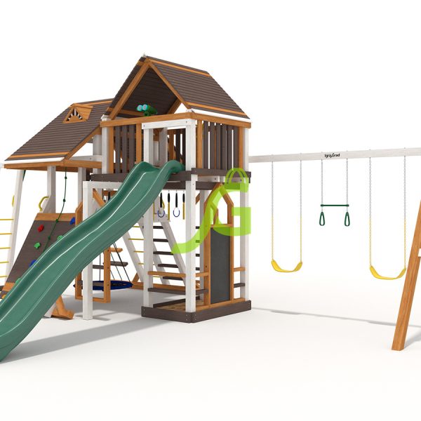 Детская площадка IgraGrad Крепость Фани Deluxe + мод.2