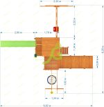 Детская площадка IgraGrad Крафт Pro 4 с зимней горкой