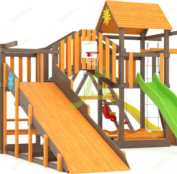 Всесезонная площадка IgraGrad С Мостик 2 SF1