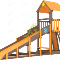 Всесезонная площадка IgraGrad С Tower с трубой SF