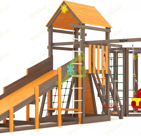 Всесезонная площадка IgraGrad С Gride с WorkOut SF1