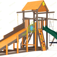 Всесезонная площадка IgraGrad С Tower с трубой SF