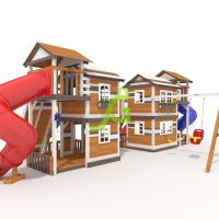 Детская площадка IgraGrad Домик 6 мод.1