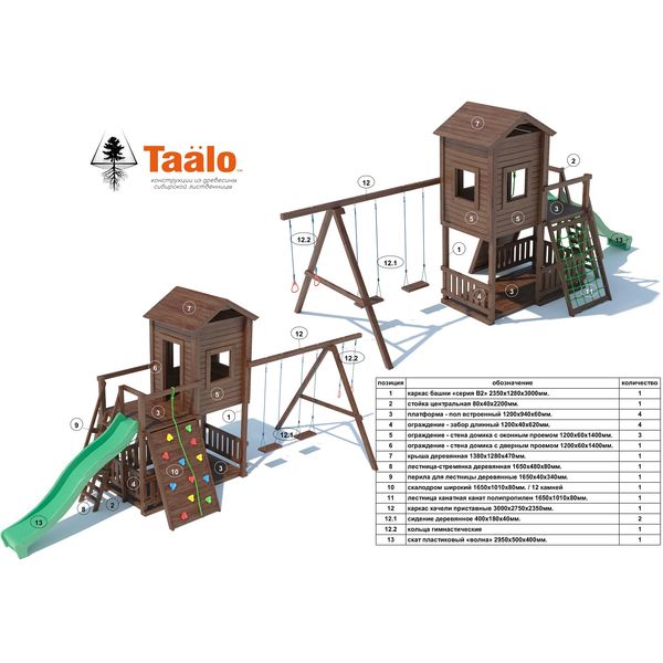 Серия В5 модель 1, детская игровая – спортивная конструкция Серия В5 модель 1, детская игровая – спортивная конструкция