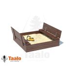 Серия P модель 2 – песочница с крышкой «трансформер»