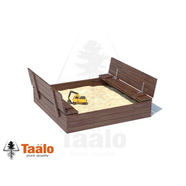 Серия P модель 2 – песочница с крышкой «трансформер»