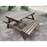 Серия Q модель 1 – столик с лавочками 2000х1500х850мм.