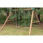 Серия ТО модель 1 – сидение качели деревянное на цепях