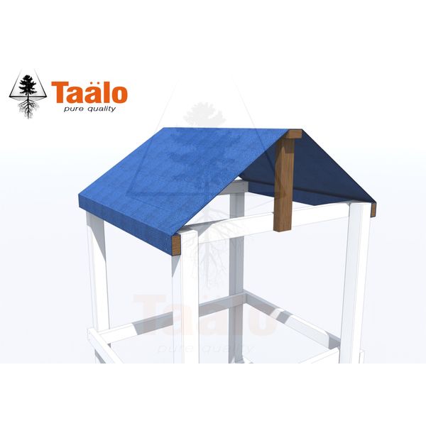 Серия T модель 19 – крыша тканевая двускатная (элемент детской игровой конструкции для частных владений)