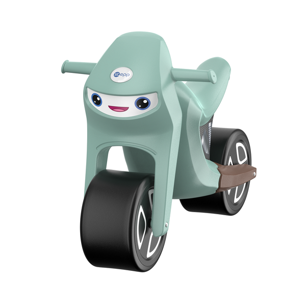 Серия «Stepp» мотоцикл беговел Roveri 640*300*420 (красный или мятный).