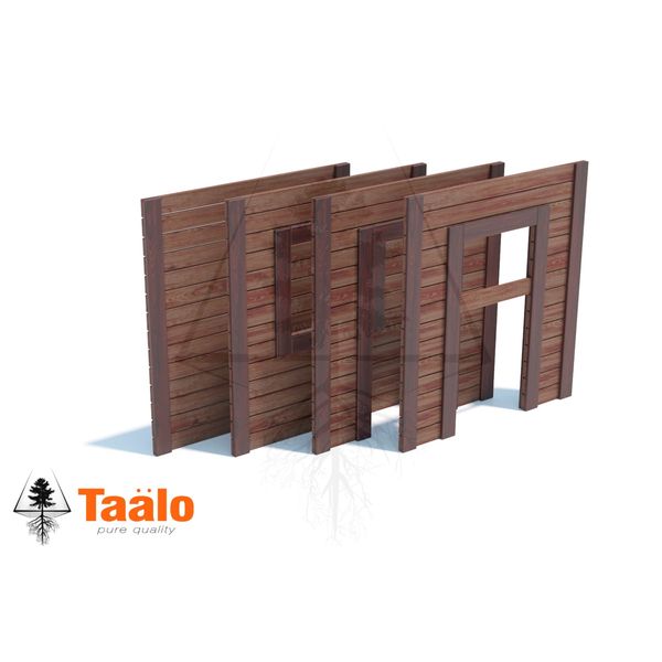 Серия T модель 12 – панели декоративные – стены домика (элемент детской игровой конструкции)