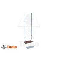 Серия ТО1 модель 2 – сидение качели деревянное «малютка» на канатах (для частных владений)