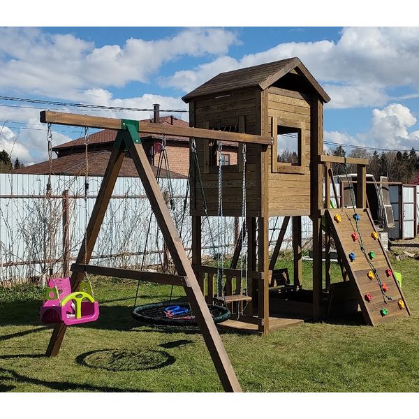 Серия В5 модель 2, детская игровая – спортивная конструкция Серия В5 модель 2, детская игровая – спортивная конструкция