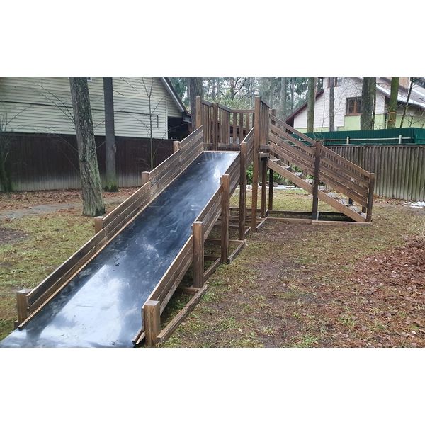 Серия W модель 3 – игровая конструкция с широкой горкой