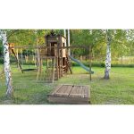 Серия P модель 2 – песочница с крышкой «трансформер»