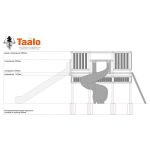 Серия G модель 1 – детская игровая конструкция платформа восьмигранник вокруг дерева (конструктор)