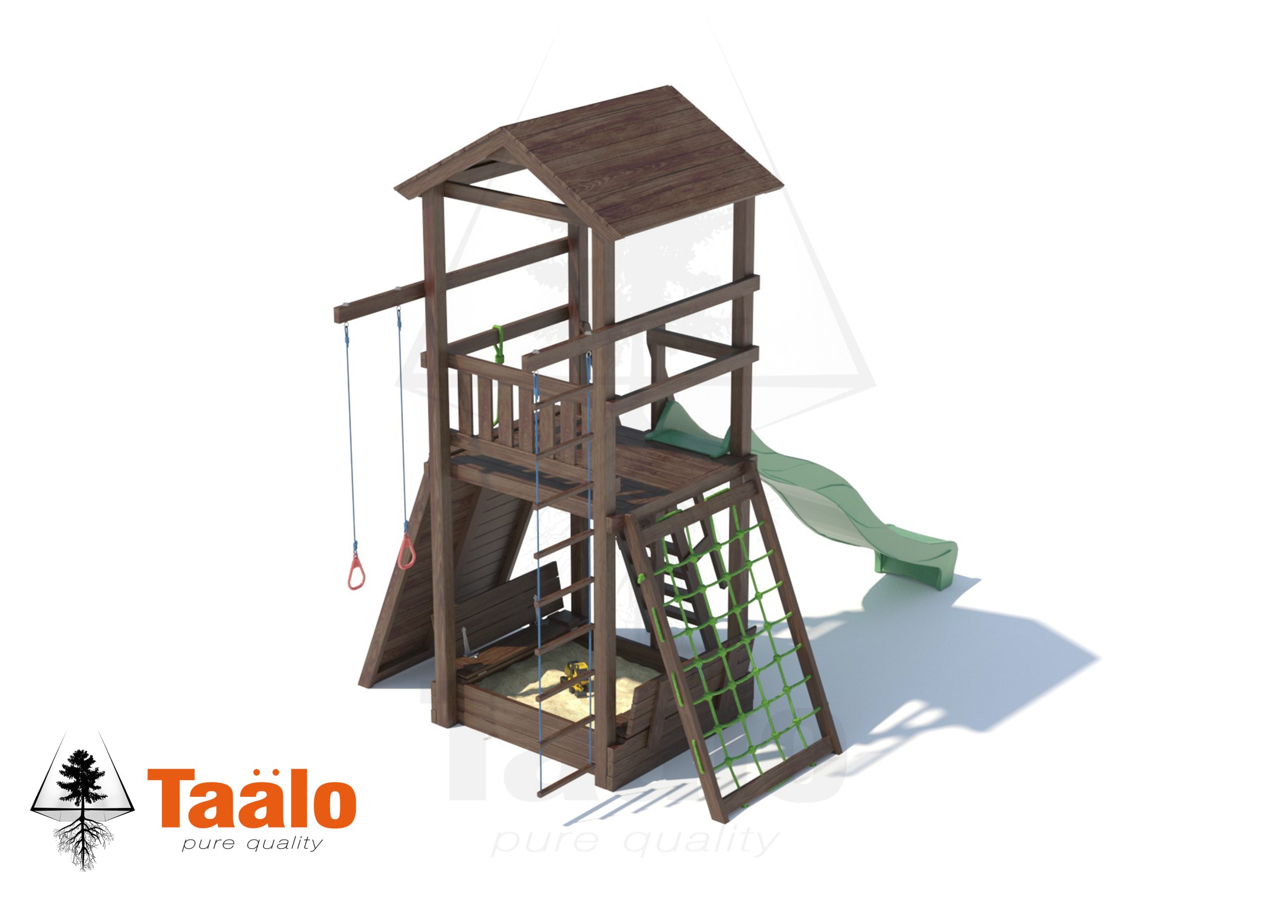 Серия А1 модель 2, детская игровая – спортивная конструкция