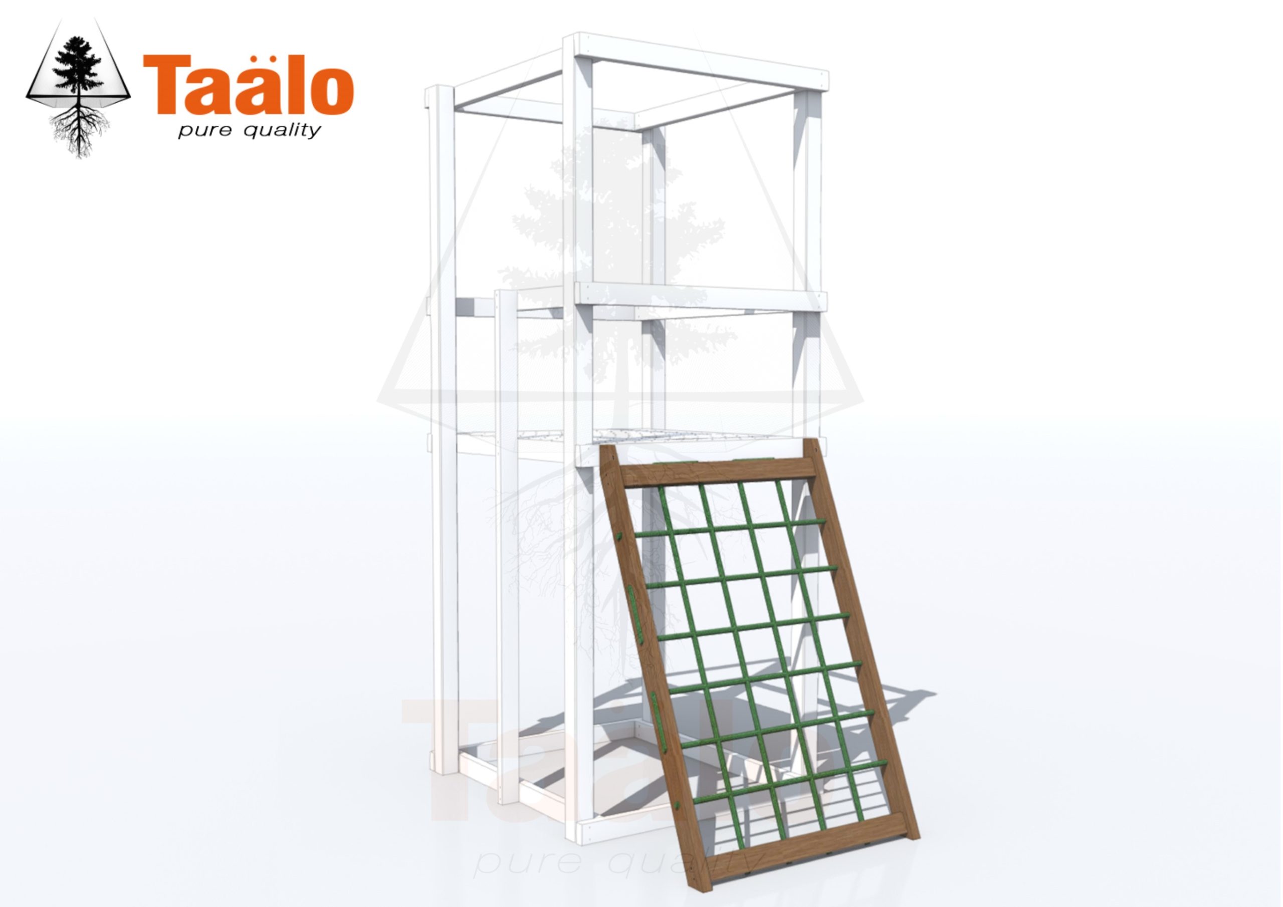 Серия T модель 8 – лестница канатная с канатом полипропилен (элемент детской игровой конструкции для частных владений) Серия T модель 8 – лестница канатная с канатом полипропилен (элемент детской игровой конструкции для частных владений)