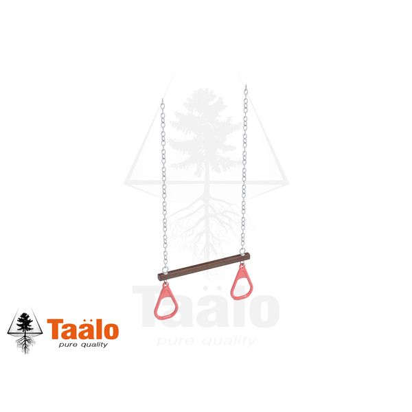 Серия TS модель 2 – кольца гимнастические с трапецией на цепях