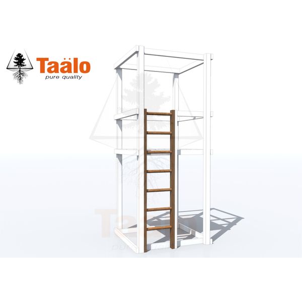 Серия T модель 13 – шведская стенка (элемент детской игровой конструкции)