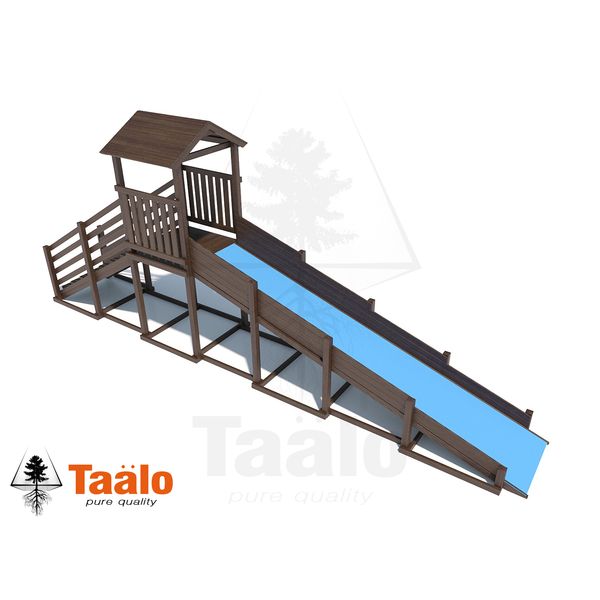 Серия W модель 2 – игровая конструкция с широкой горкой