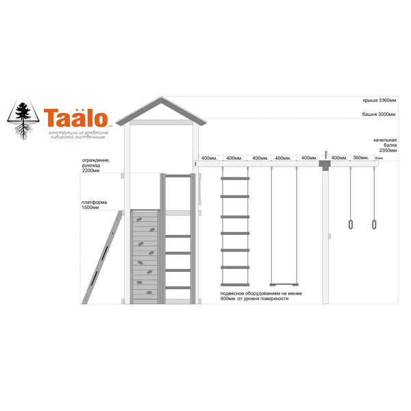 Серия А3 модель 3, детская игровая – спортивная конструкция Серия А3 модель 3, детская игровая – спортивная конструкция
