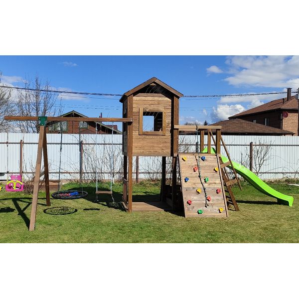 Серия В5 модель 2, детская игровая – спортивная конструкция Серия В5 модель 2, детская игровая – спортивная конструкция