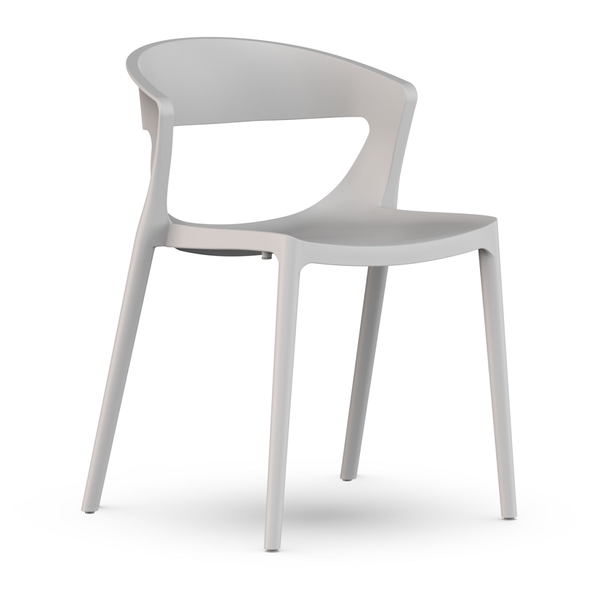 Серия «Stepp» стул «Evok» 490х490х750 (белый, черный)