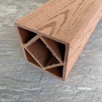 Столб опорный NEXTWOOD 120х120х3000 Светло-коричневый