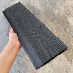 Заборная панель шип-паз EasyDecking Wood-X 146х20х3010 Черное дерево 3D