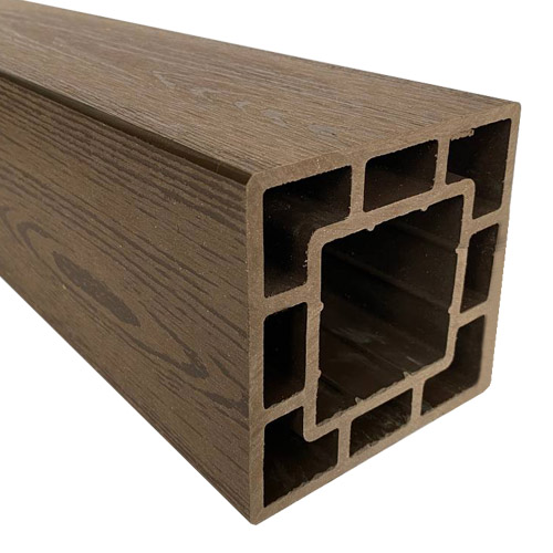 Столб опорный NEXTWOOD 120х120х3000 Темно-коричневый